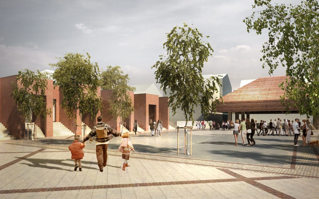 New covered urban space to revitalize city life in Aars