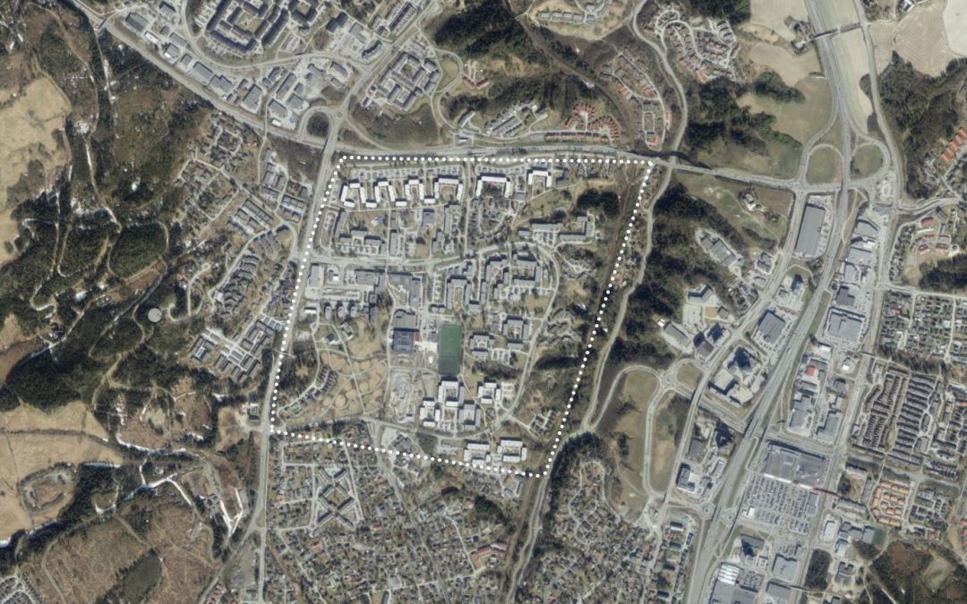 Developing new housing in Saupstad, Norway