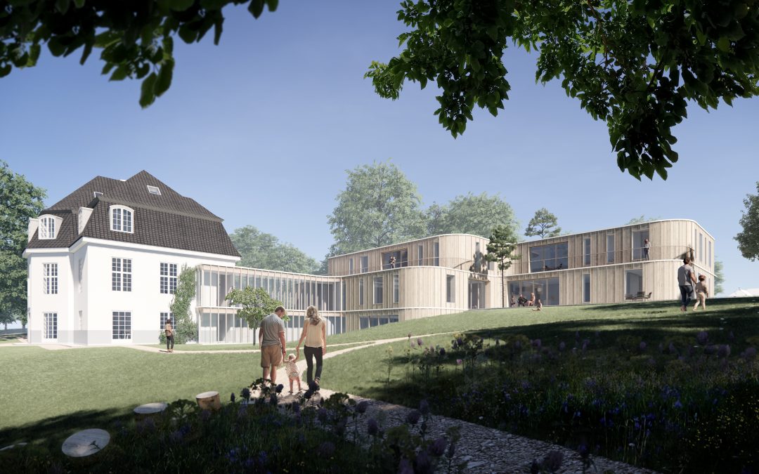 Social timber: We won the new extension to a beautiful observation home in Bagsværd