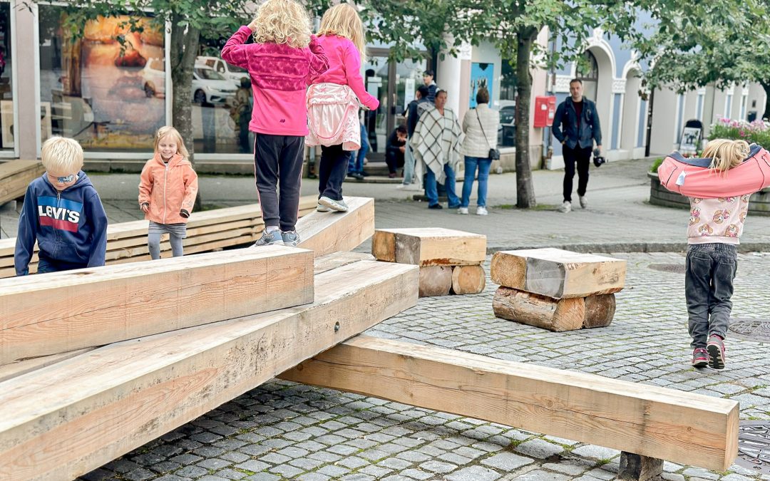 We’re collaborating with local artists and the inhabitants of Ålesund to shape vibrant urban spaces