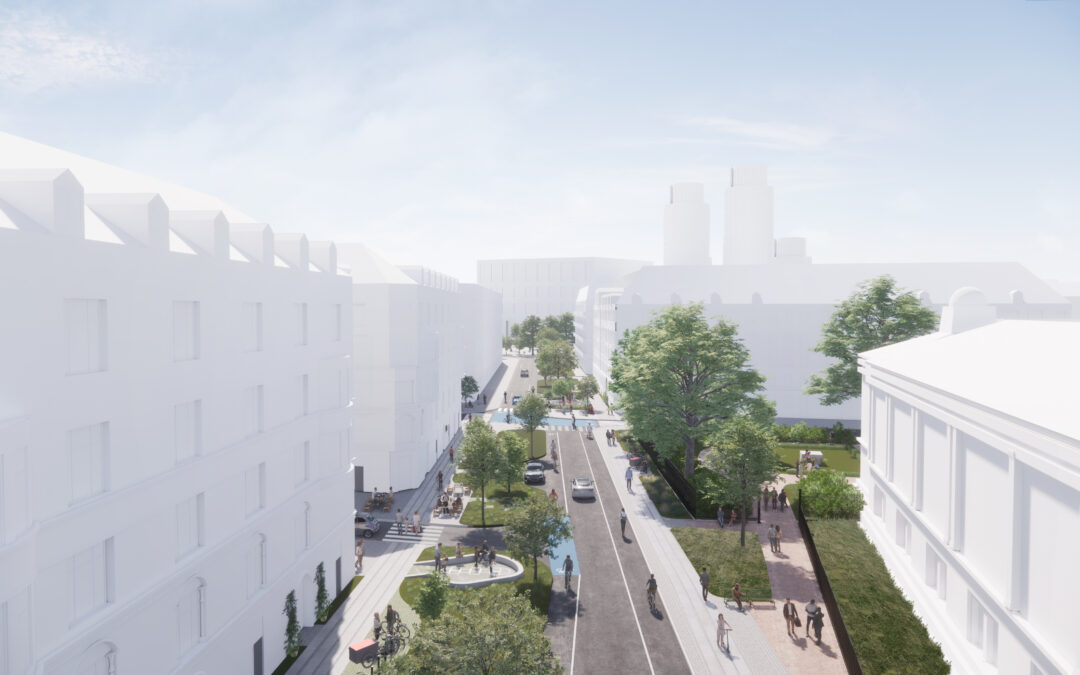 A JAJA transformation of Glyptotekskvarteret